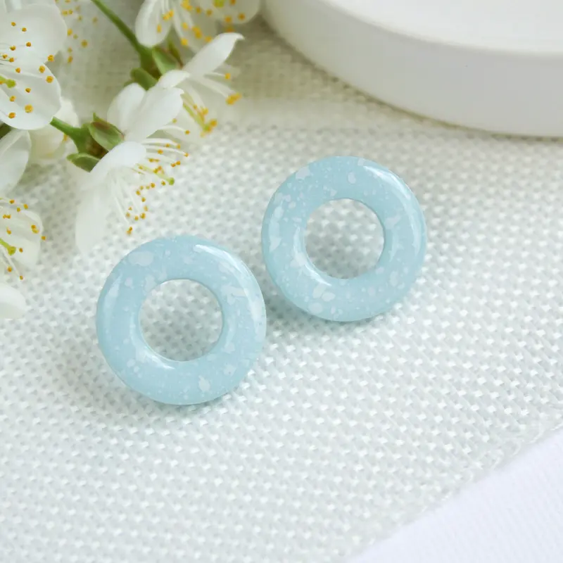 Soft Sky Hoops
